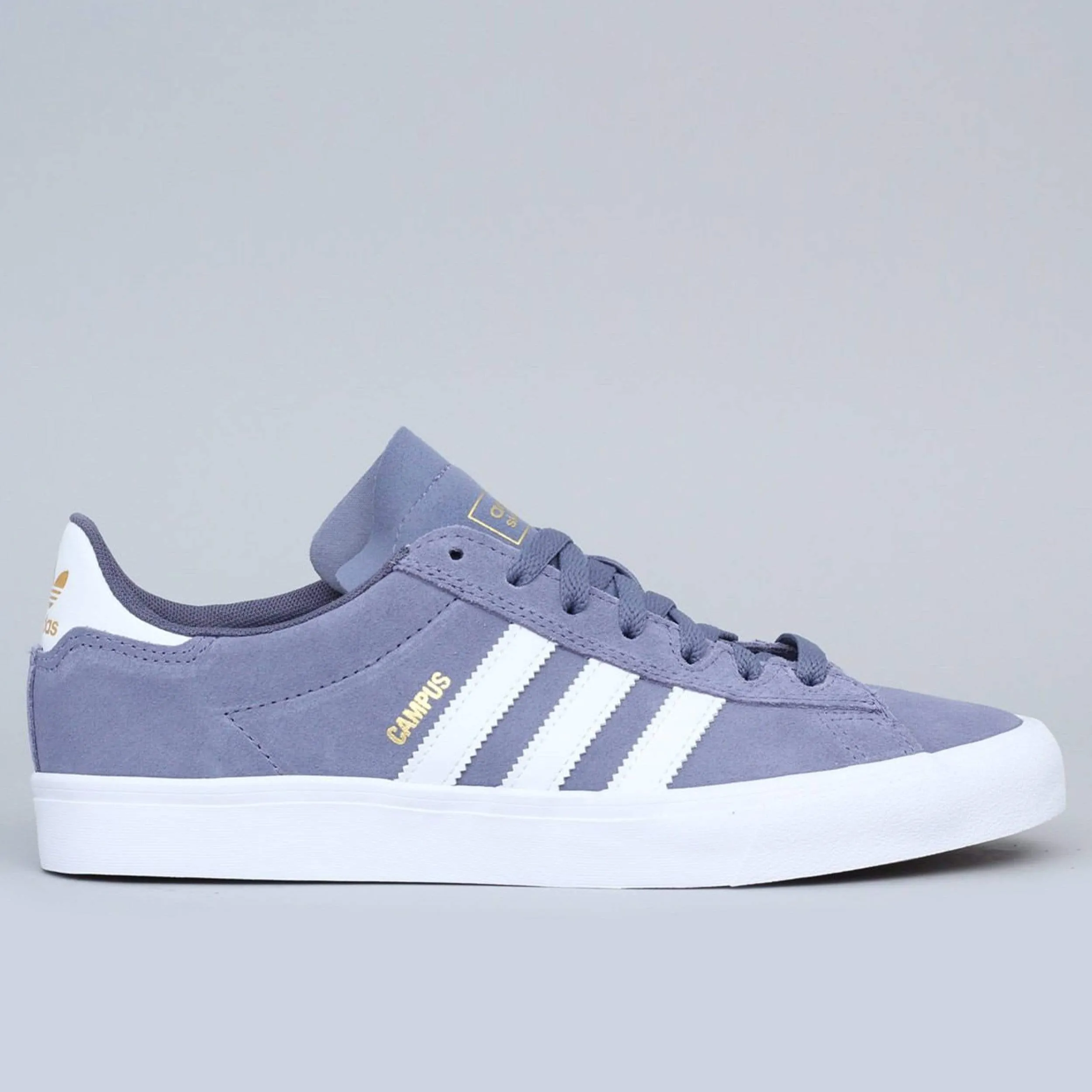 Adidas Campus Vulc II Shoes Indigo FTWR White Indigo from Slam City Skates London UK