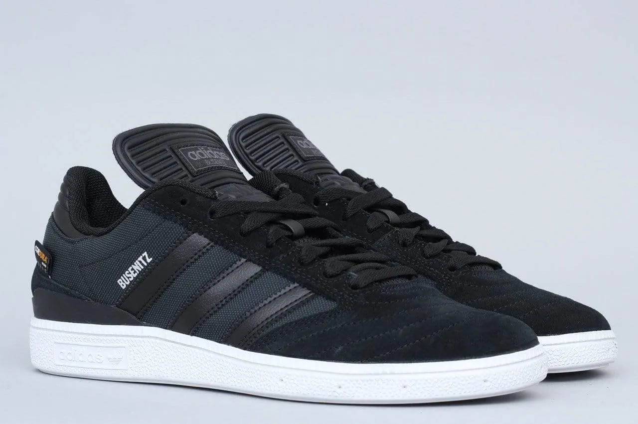 Adidas Core Black/White Shoes from Slam City Skates London UK