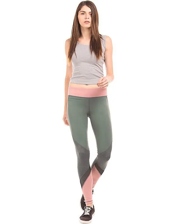 Aeropostale Colour Block Skinny Leggings