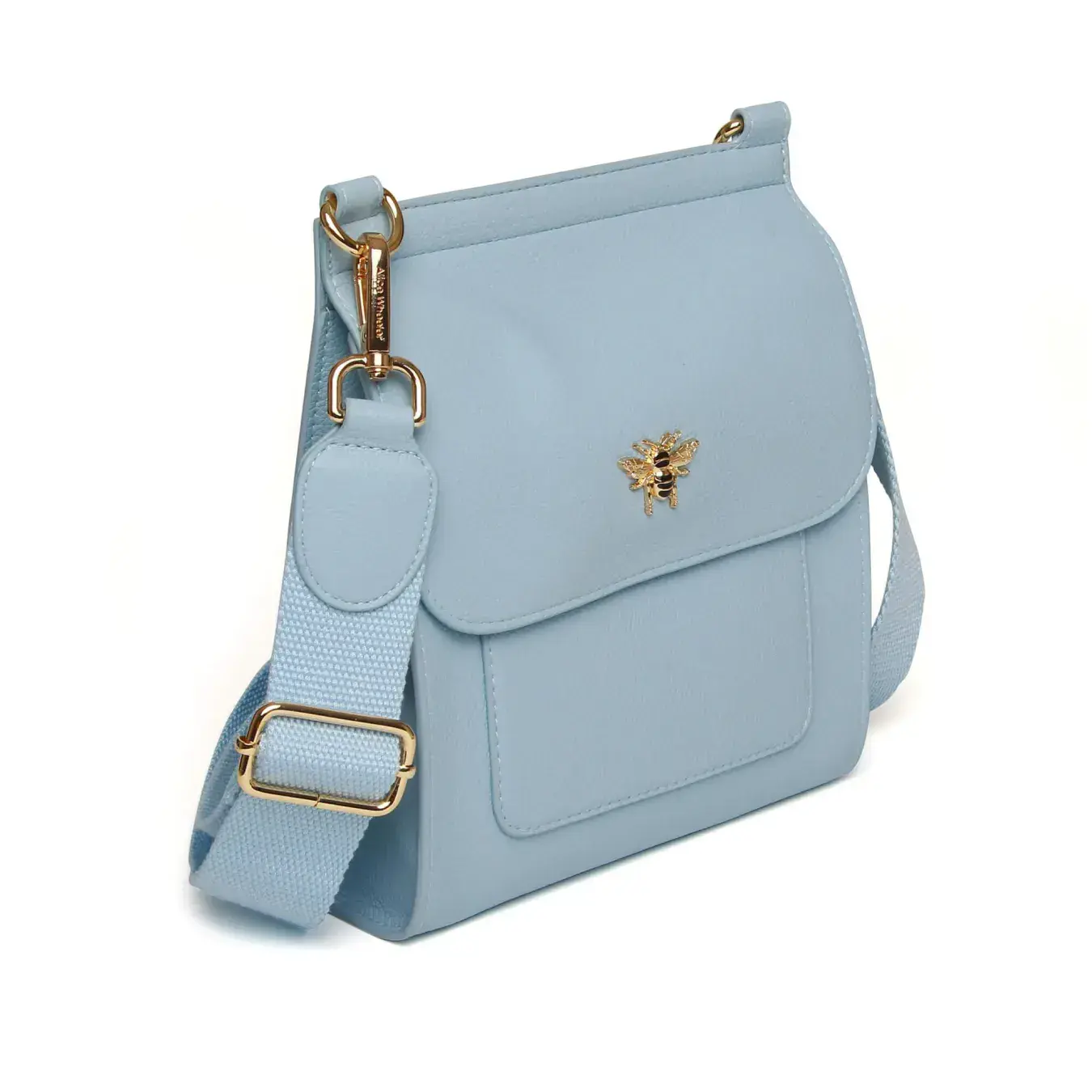 Bloomsbury Blue Crossbody Bag by Alice Wheeler