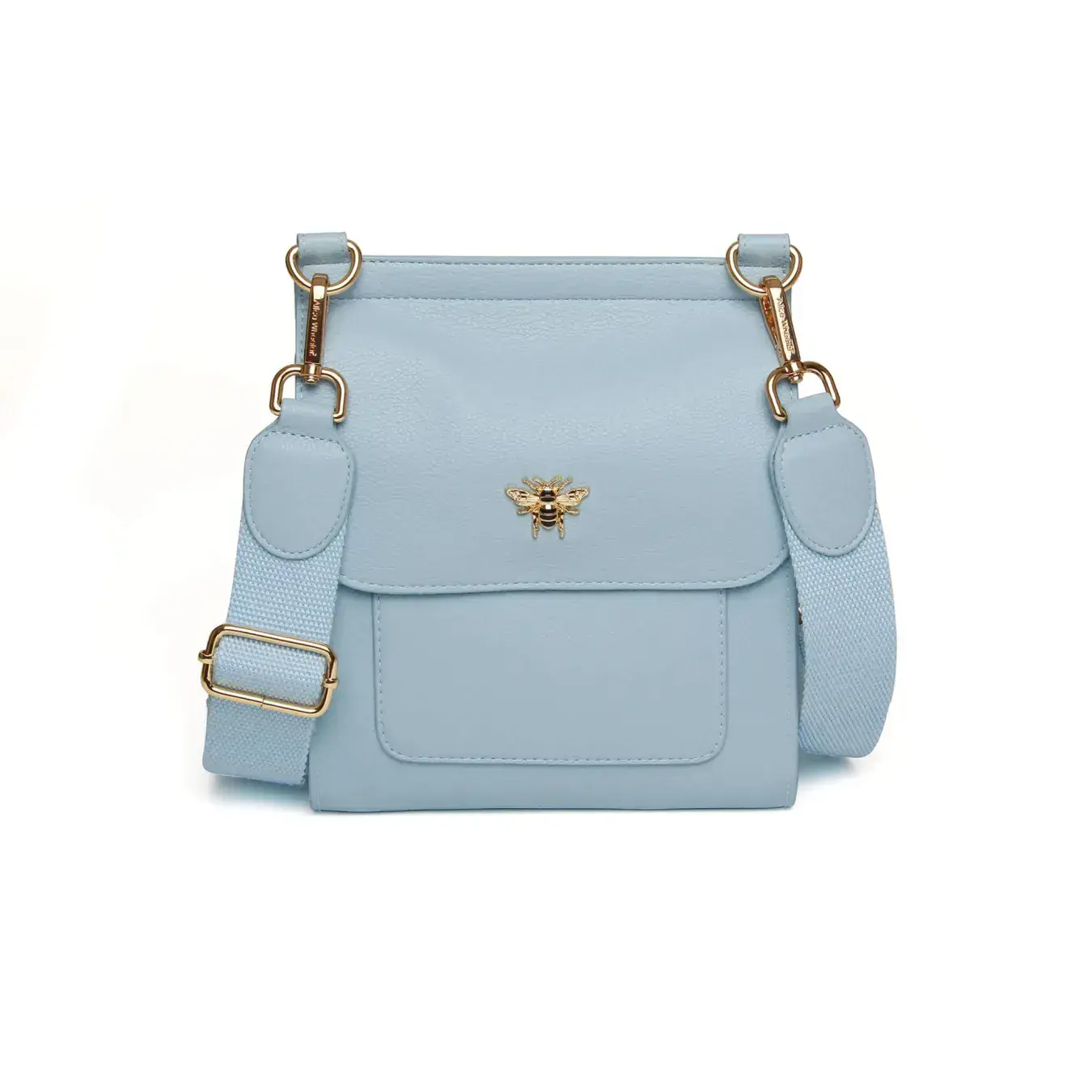 Bloomsbury Blue Crossbody Bag by Alice Wheeler