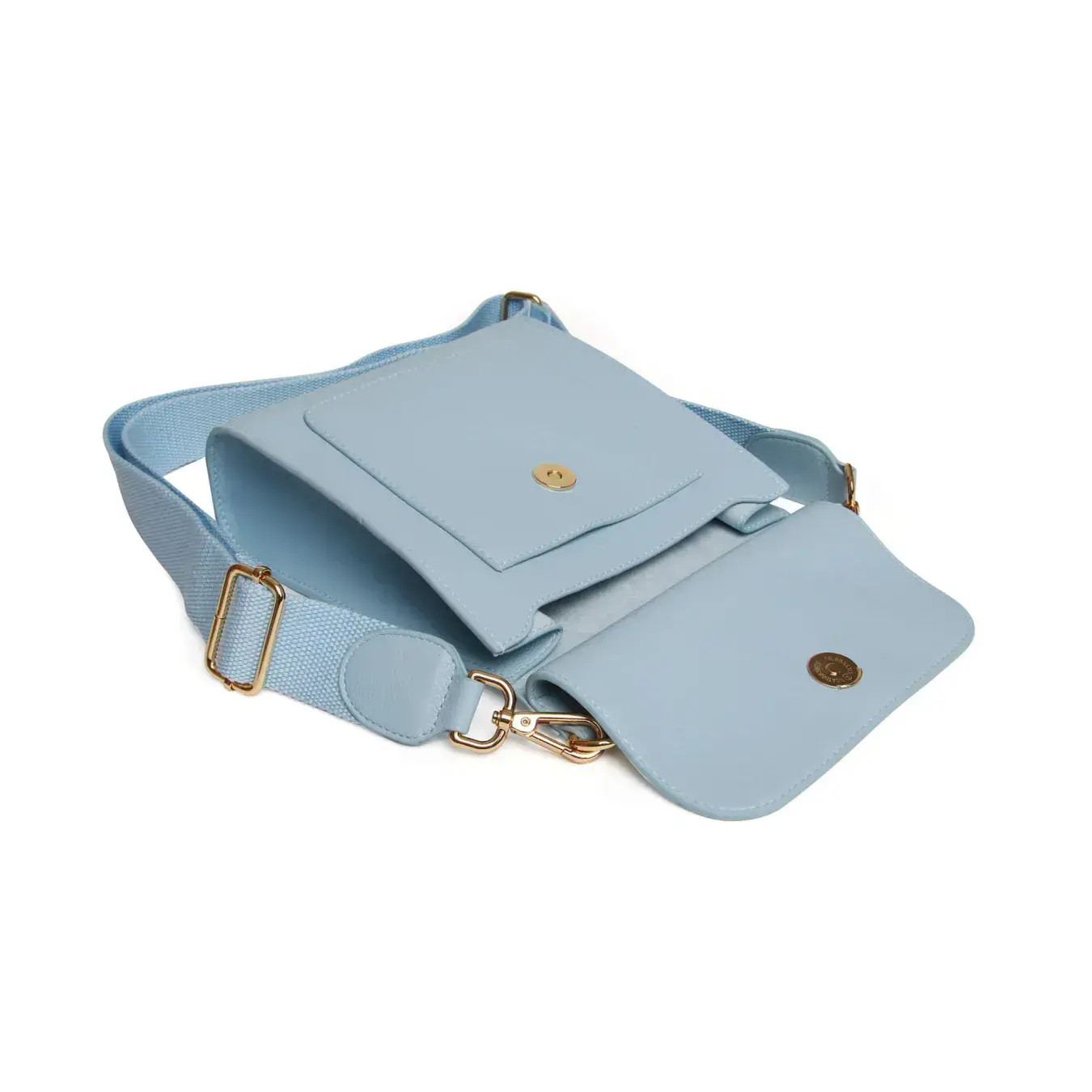 Bloomsbury Blue Crossbody Bag by Alice Wheeler