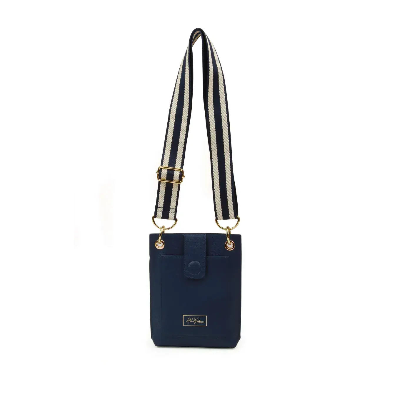 Alice Wheeler Primrose Phone Crossbody Bag - Navy Blue