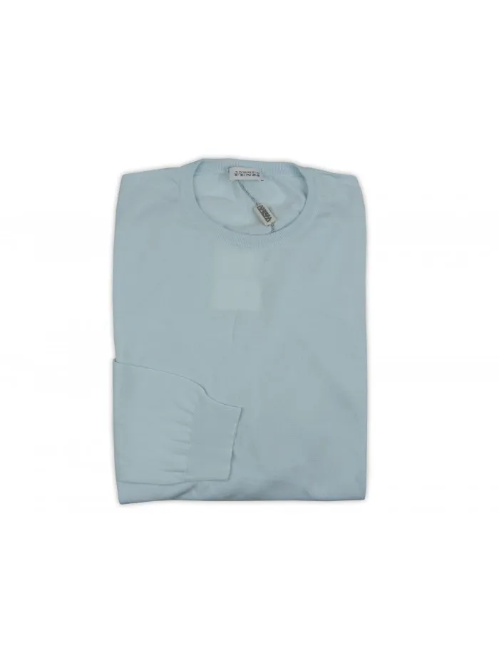 Andrea Fenzi light blue men's shirt F7171G01 COL 34202