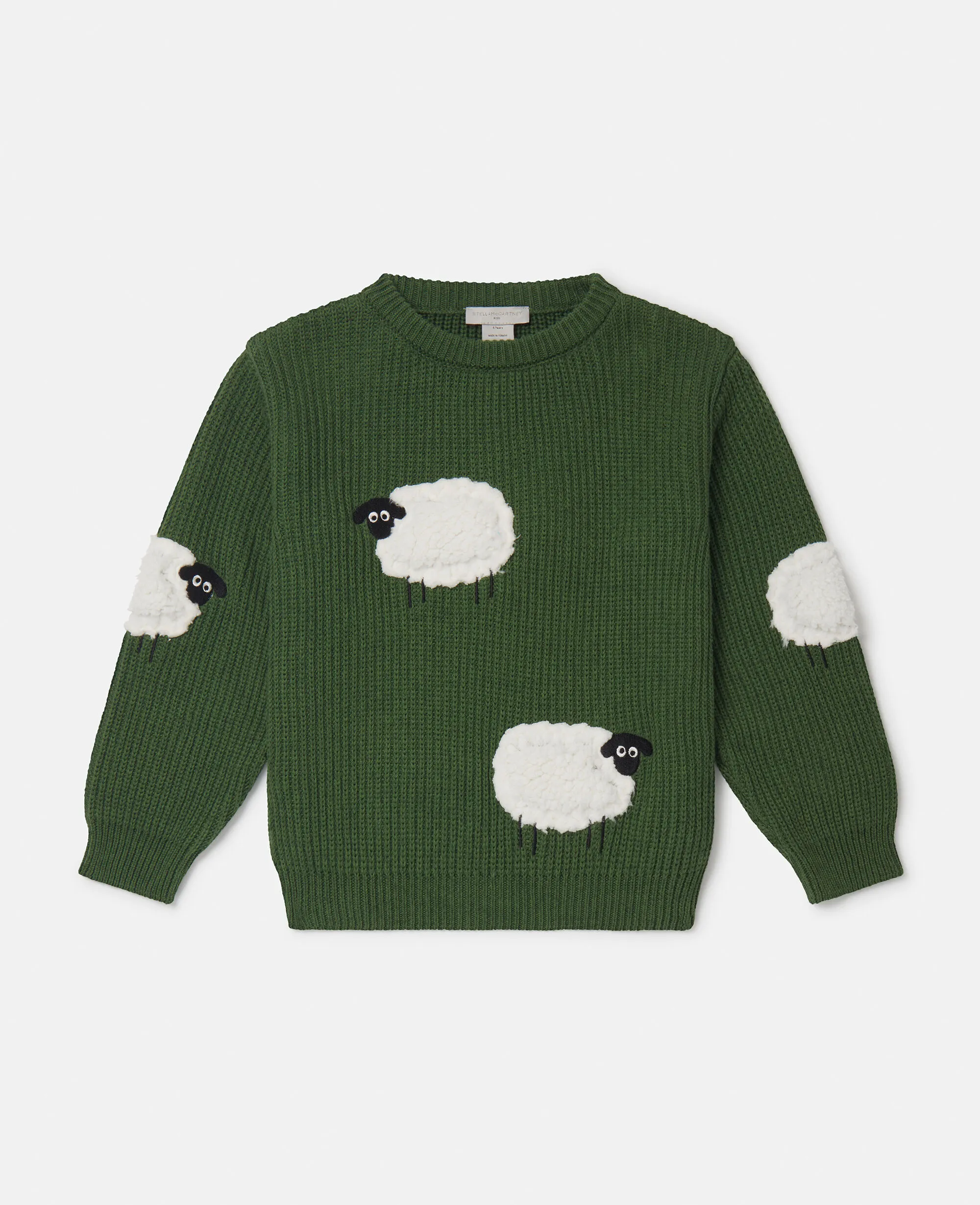 Appliqué Sheep Sweater