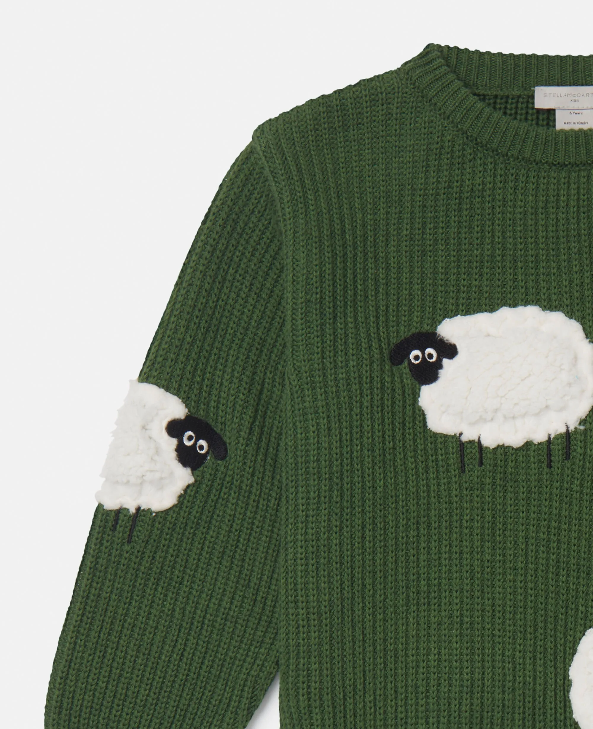 Appliqué Sheep Sweater