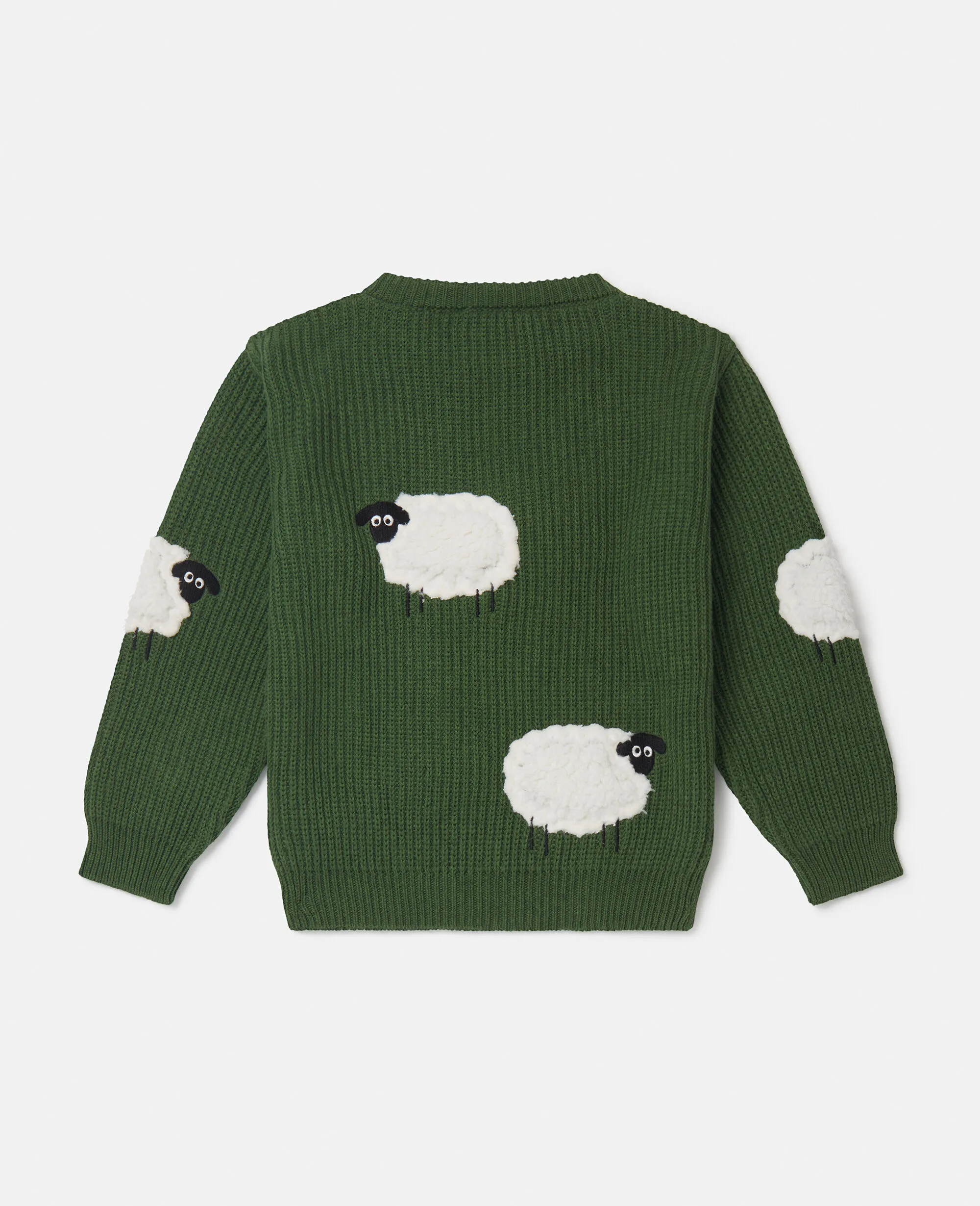 Appliqué Sheep Sweater