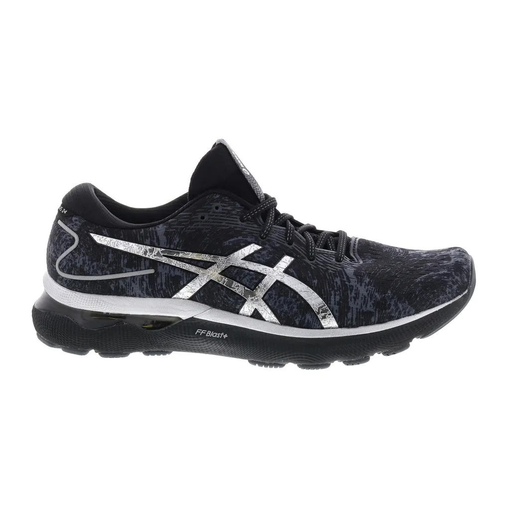 Asics Black Athletic Running Shoes Gel-Nimbus 24 Platinum