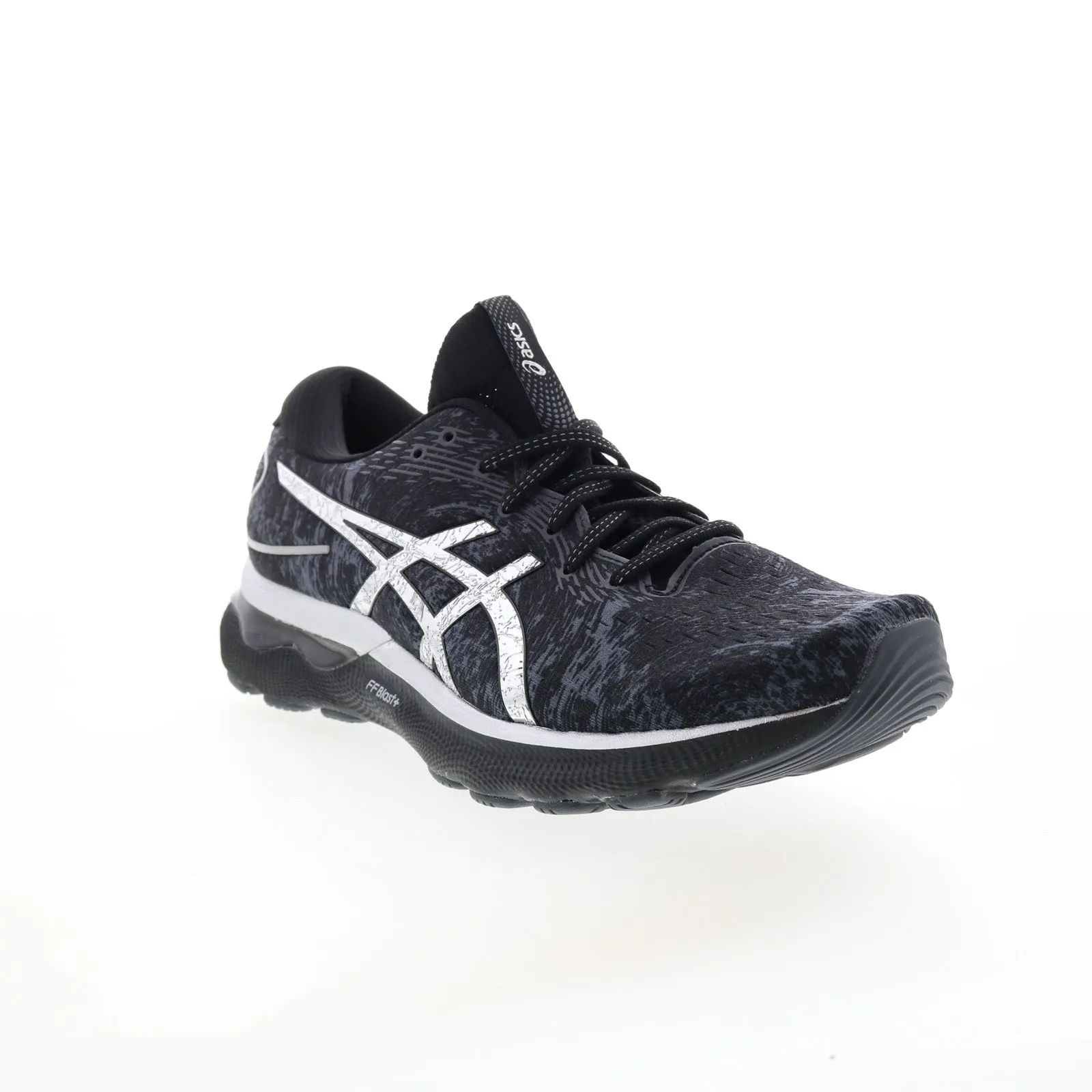 Asics Black Athletic Running Shoes Gel-Nimbus 24 Platinum