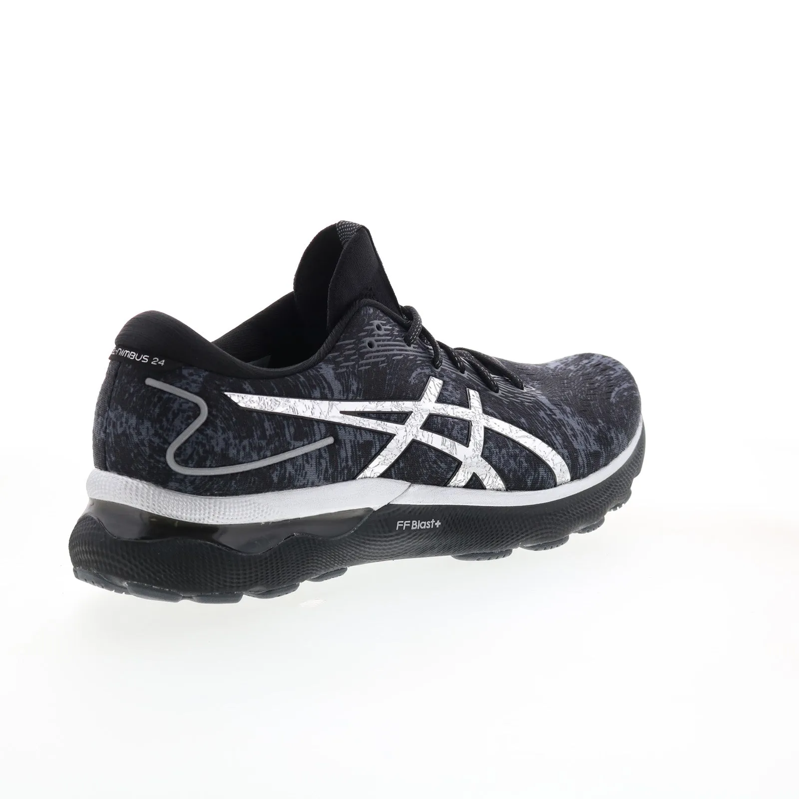 Asics Black Athletic Running Shoes Gel-Nimbus 24 Platinum