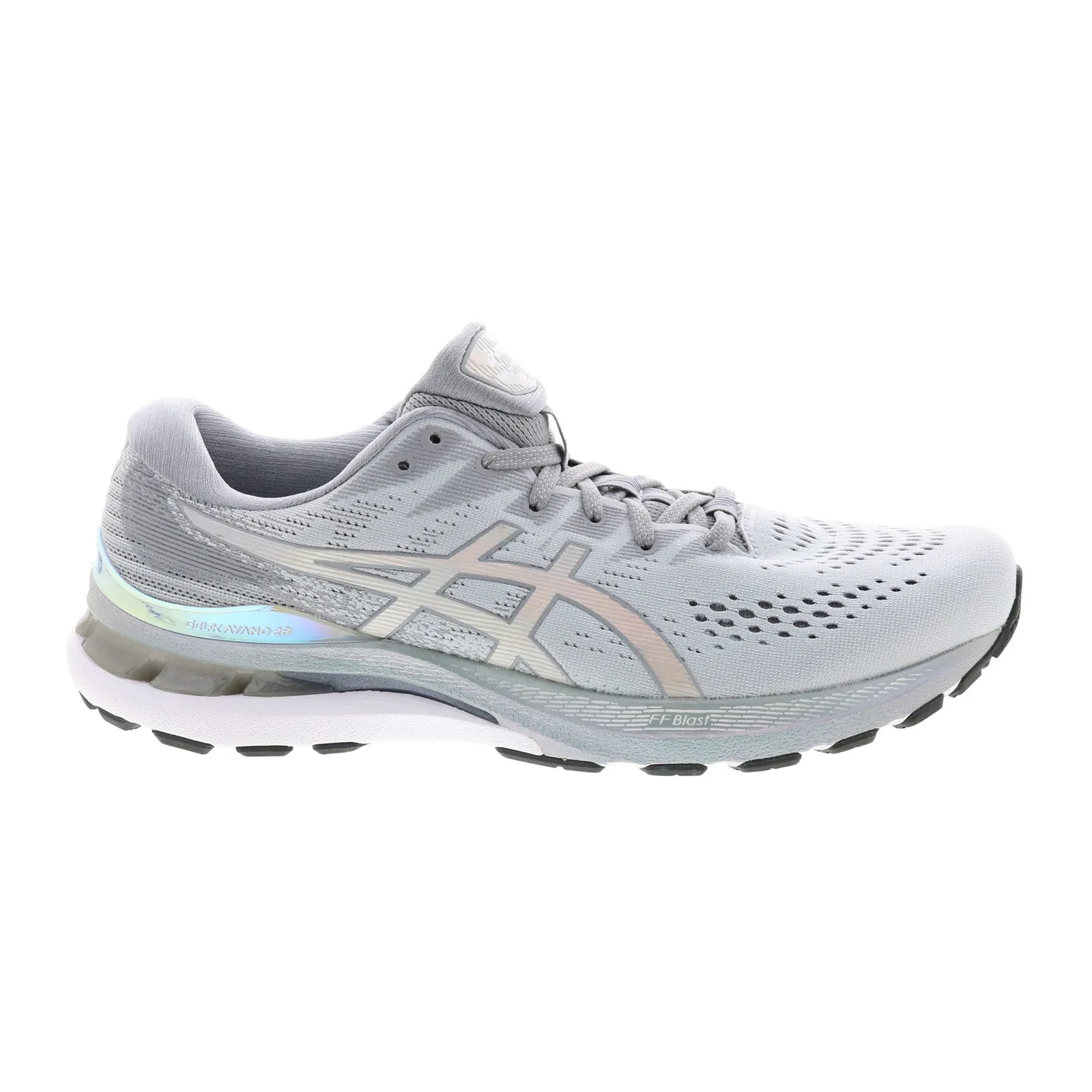 Asics Gray Athletic Running Shoes Gel-Kayano 28 Platinum