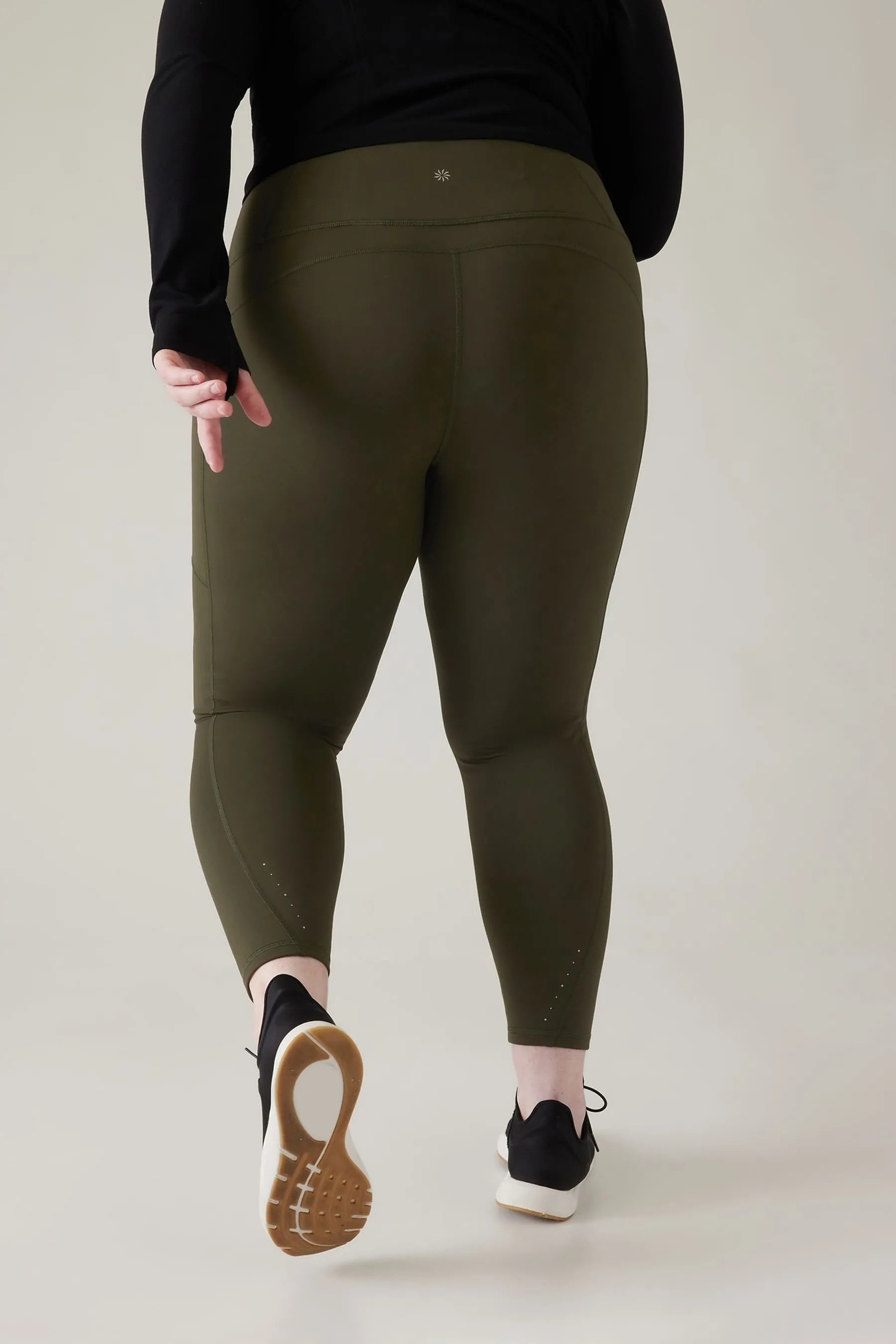 Athleta Green Rainier Leggings - Women's Workout Leggings | Athleta