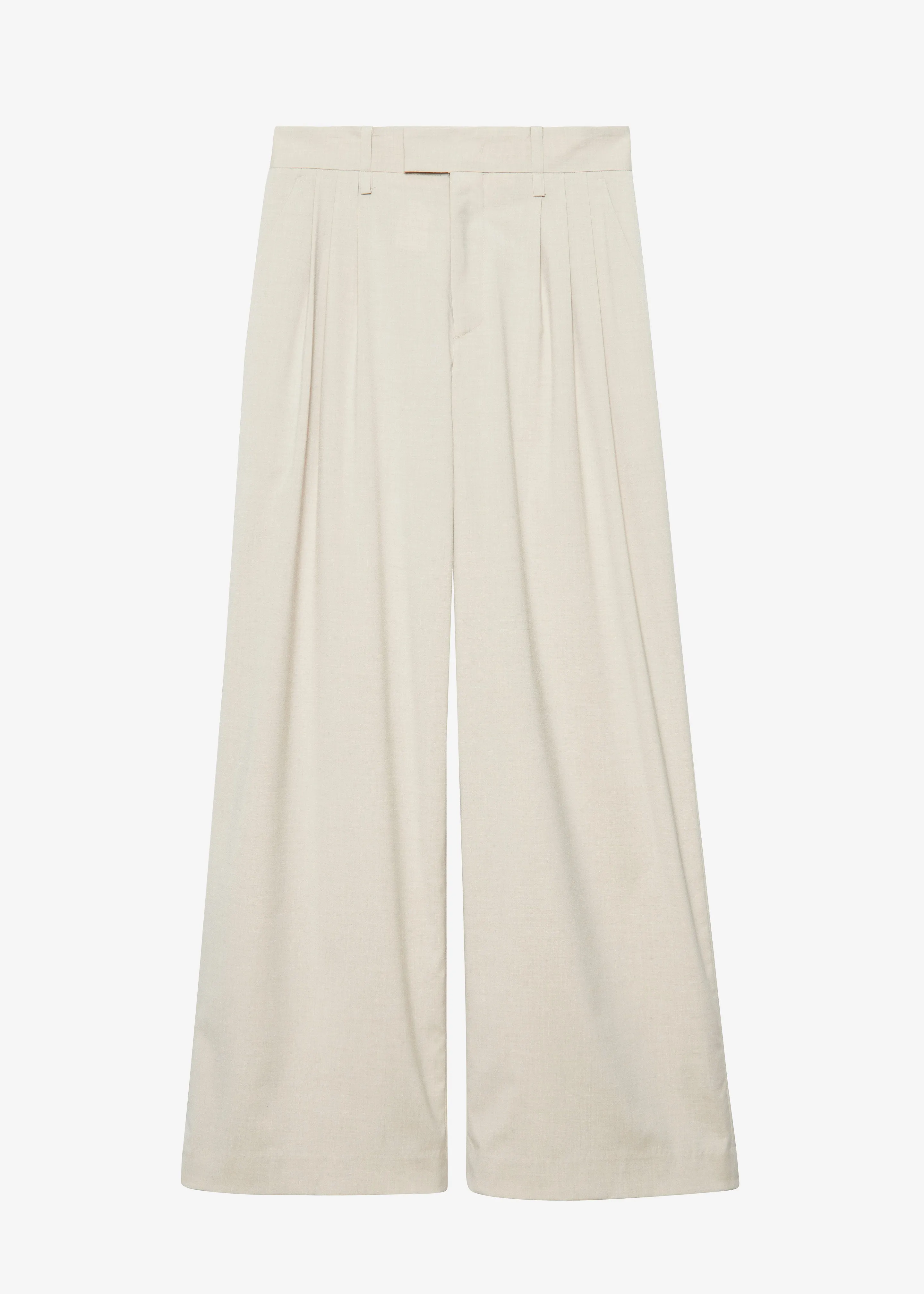 Beige Linna Trousers