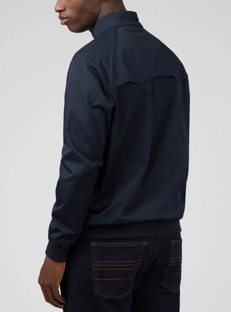 Ben Sherman Dark Navy Signature Casual Harrington Jacket