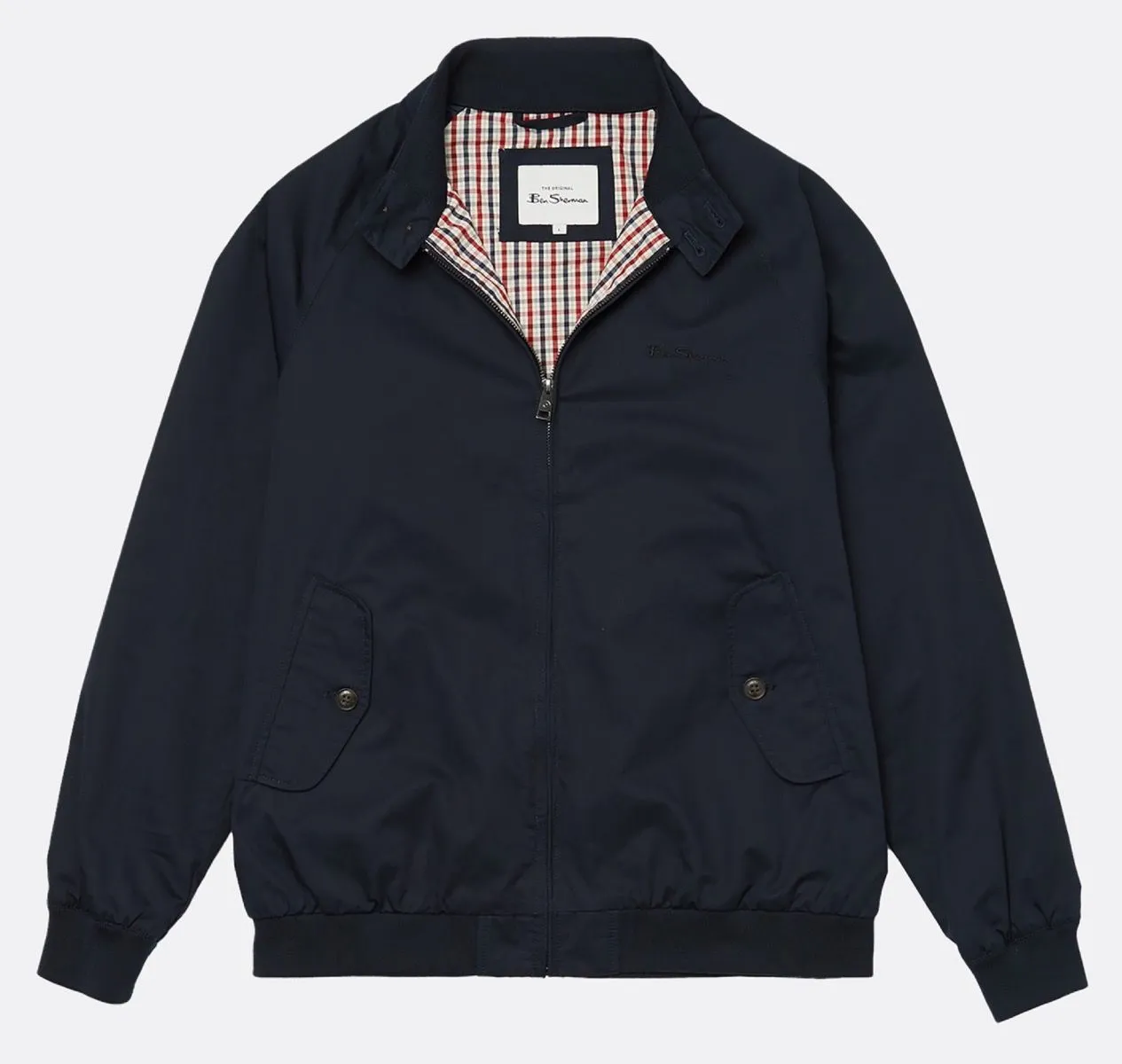 Ben Sherman Dark Navy Signature Casual Harrington Jacket