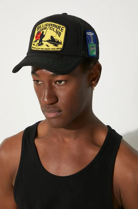 Black Billionaire Boys Club Catch And Reel Trucker Baseball Cap