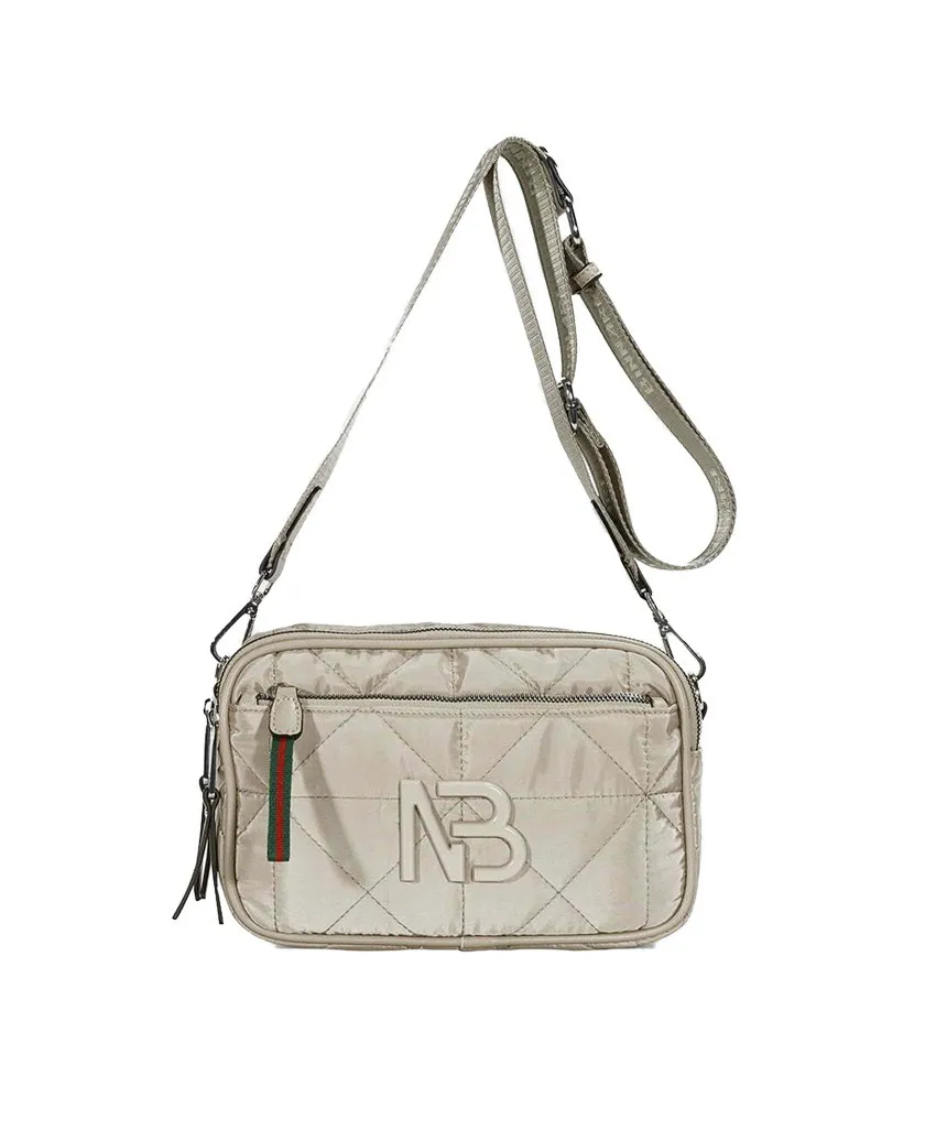 Binnari Tavira 19691 Beige Crossbody Bag