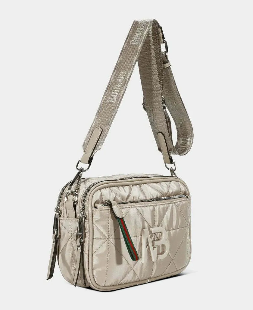 Binnari Tavira 19691 Beige Crossbody Bag