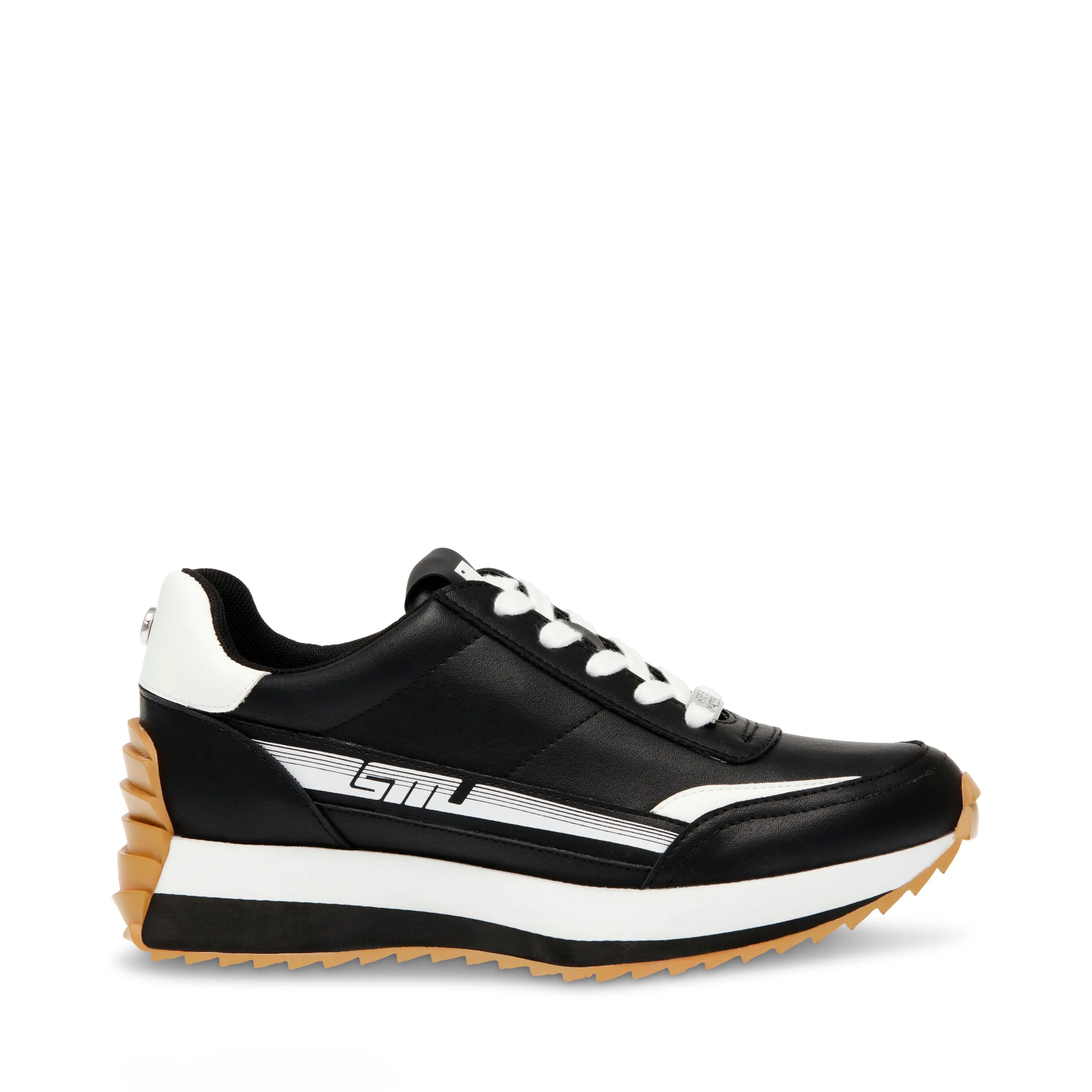 Black and White Fast Break Sneaker