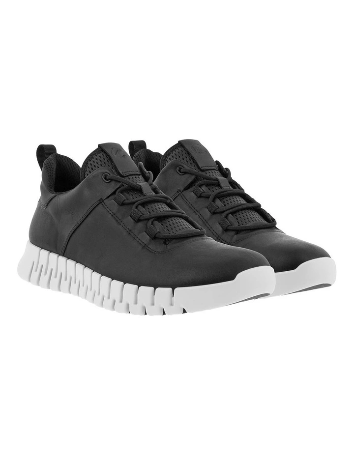 Black Gruuv Leather Sneaker