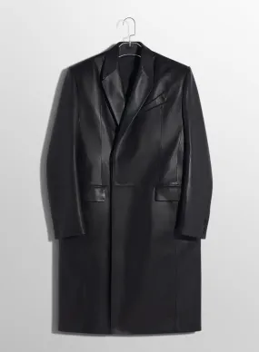 Black Leather Single-Breasted Coat: Results for black leather single-breasted coat may include links to shopping sites, fashion 