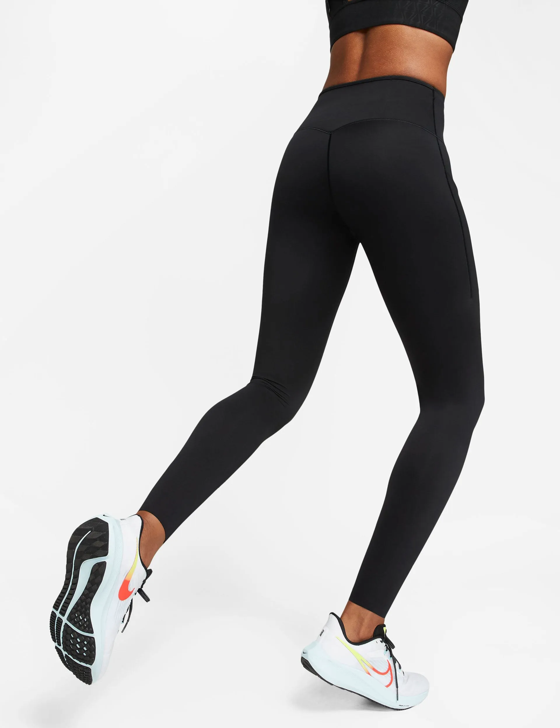 Black Nike Go High Waisted Leggings