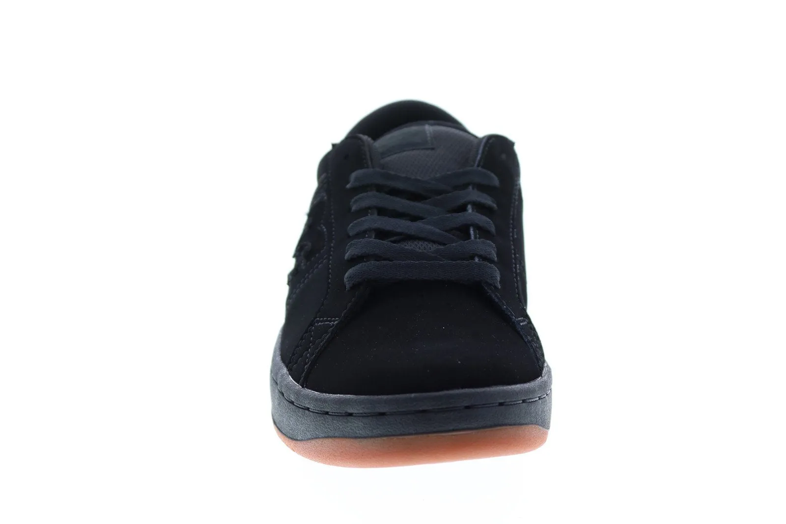 Black Nubuck Skate Sneakers Shoes for Men - DC Striker ADYS100624-KKG