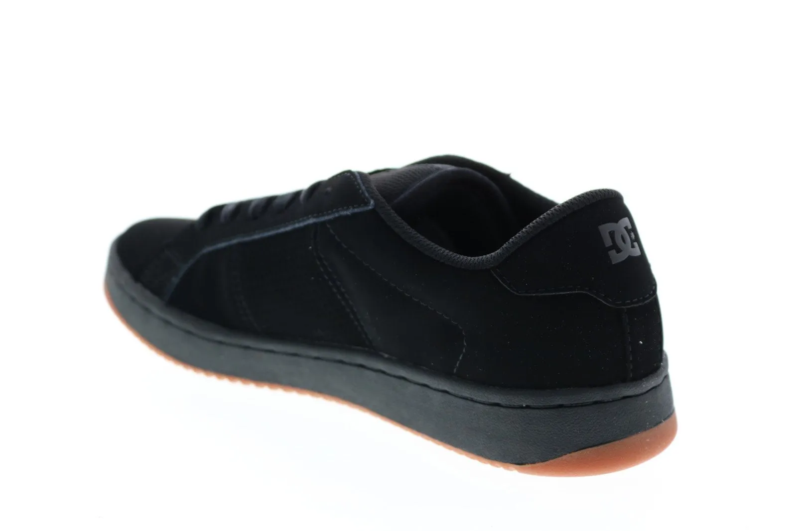 Black Nubuck Skate Sneakers Shoes for Men - DC Striker ADYS100624-KKG