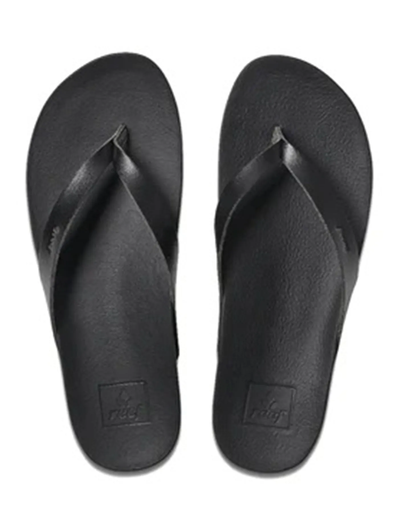 Black Sandals with Cushion Court Technology