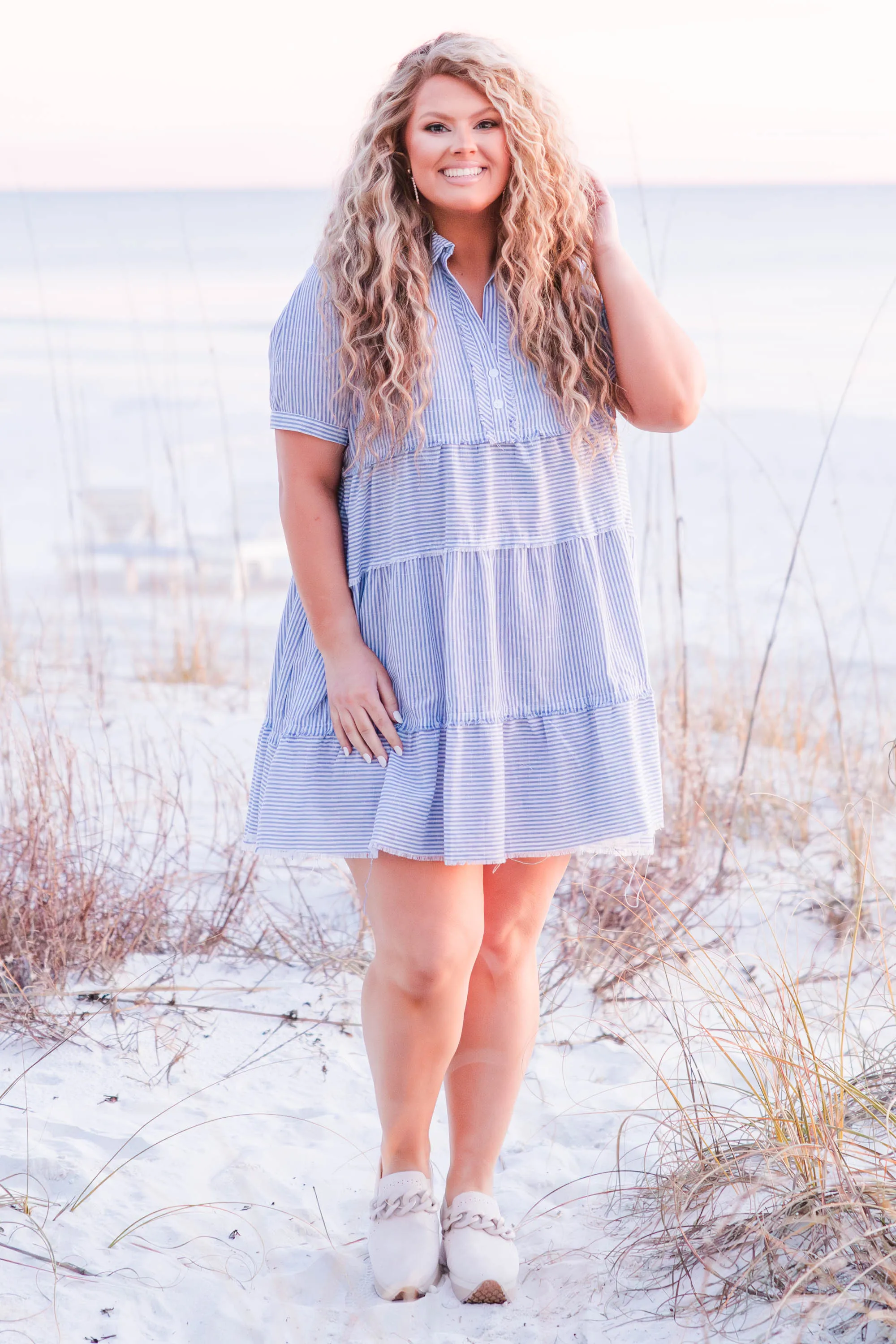 Blue Love Dress.