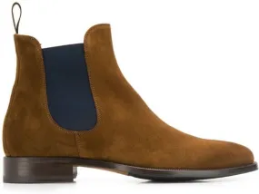 Blue suede Barrett boots