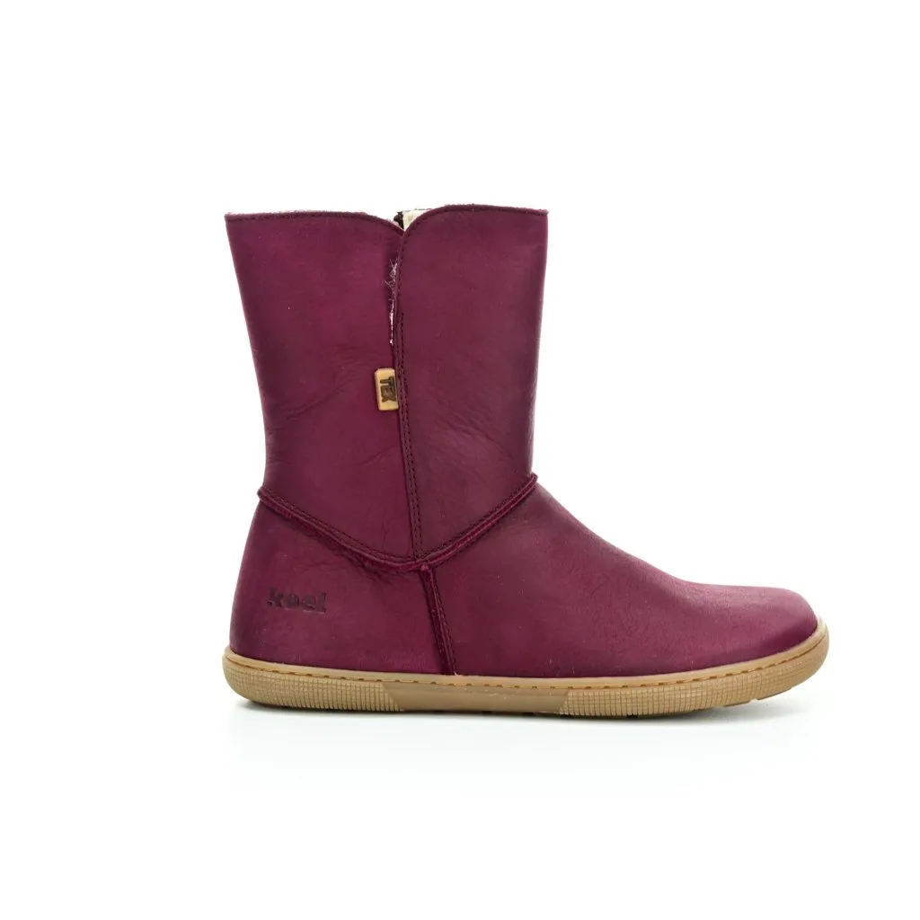 Bordo barefoot boots for kids, waterproof and warm, model Dina Hydro.