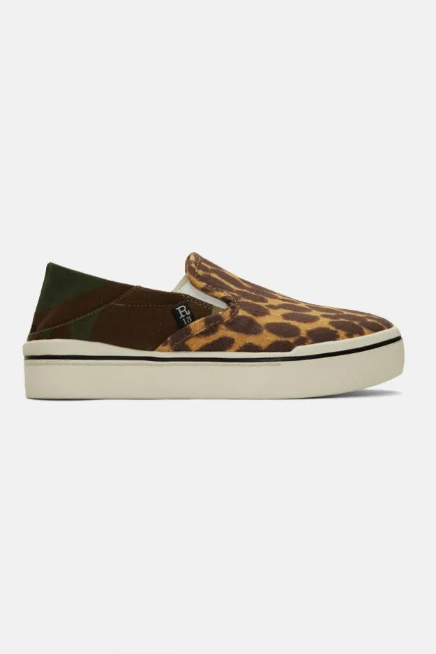 Camo Cheetah Slip-On Sneaker