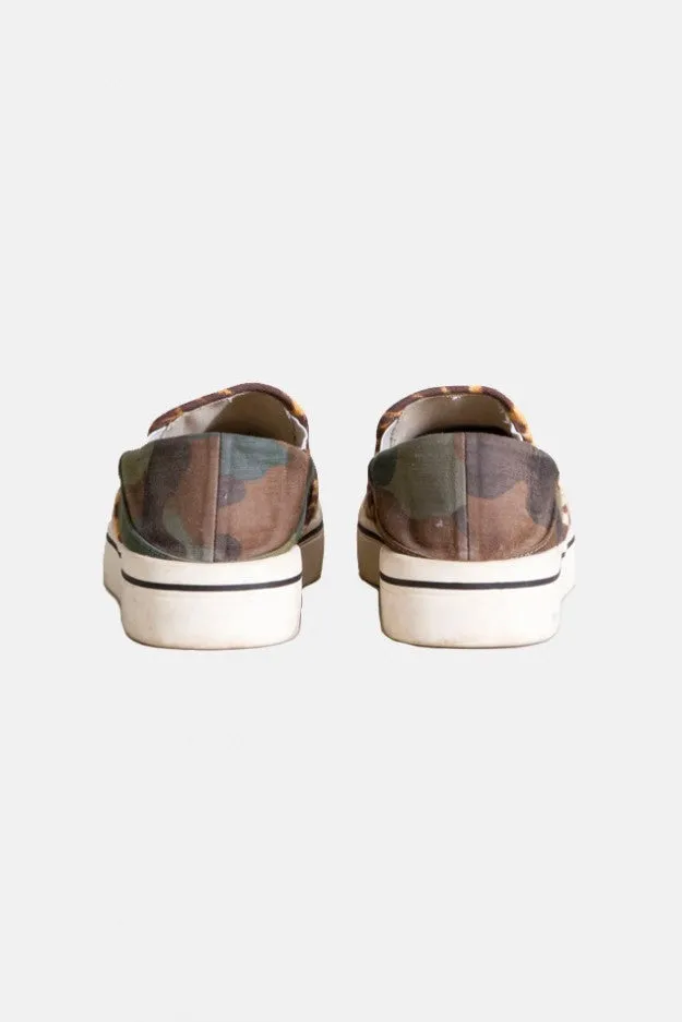 Camo Cheetah Slip-On Sneaker