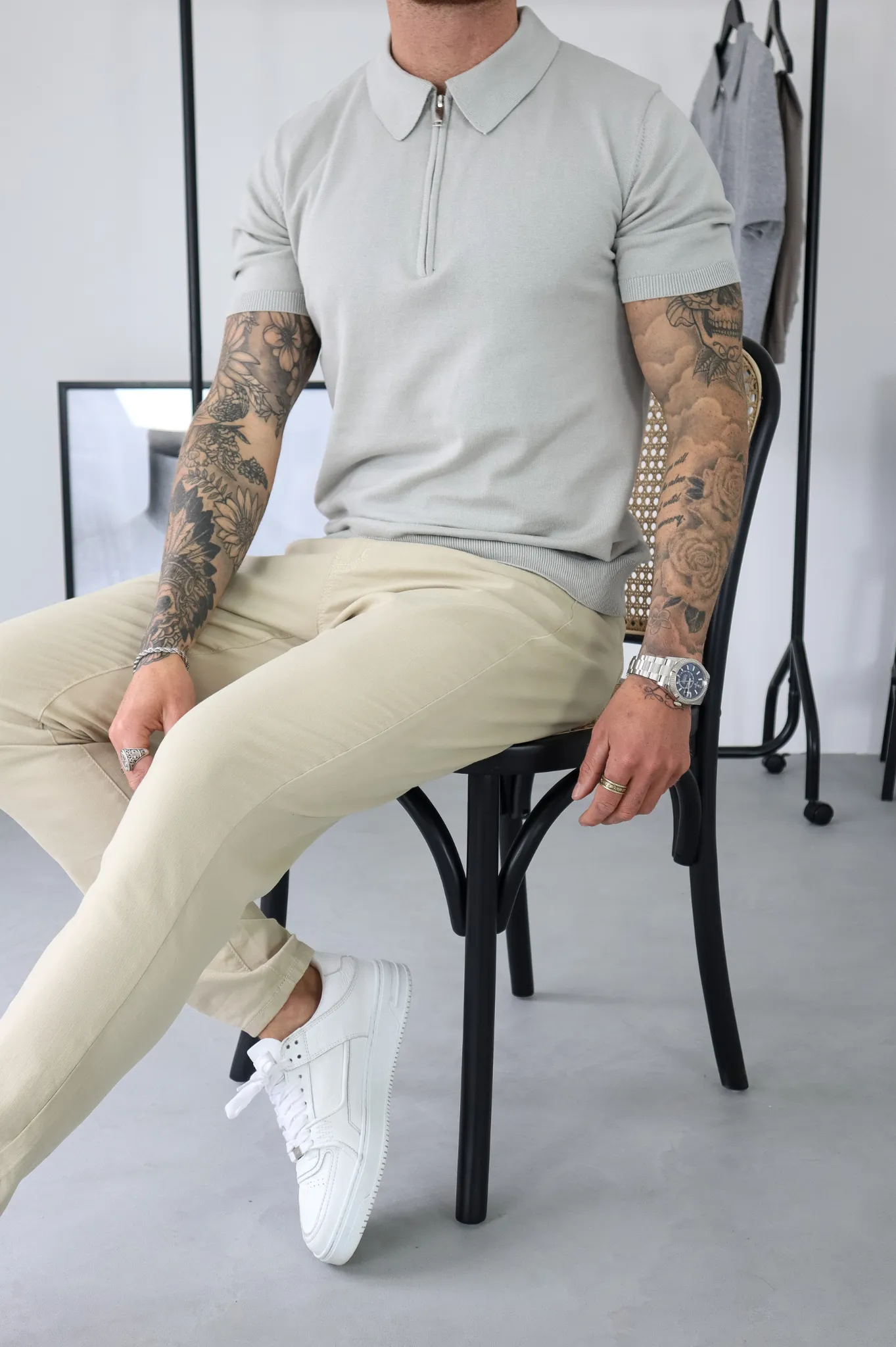 Stone CHINO Capo Pant