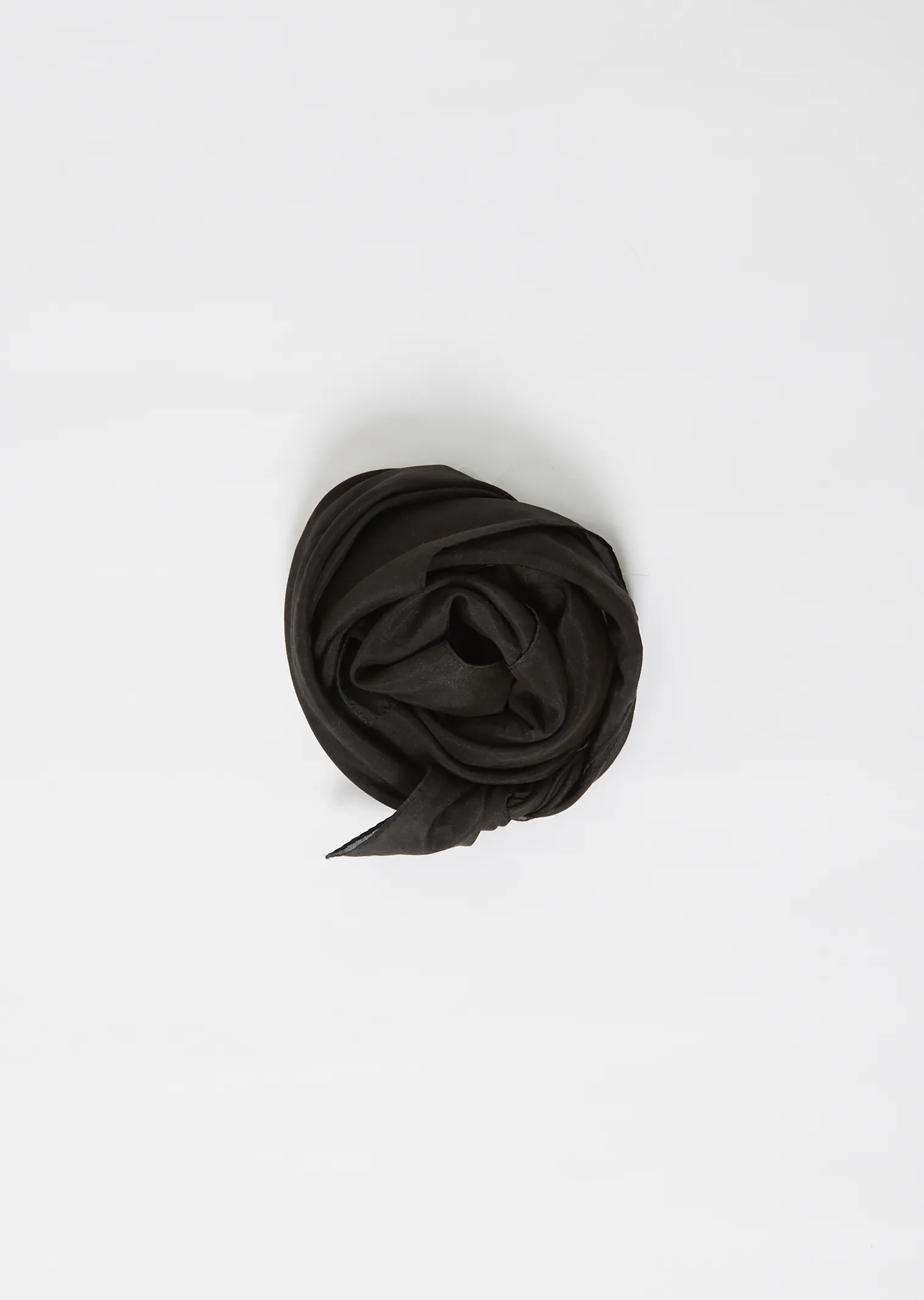 Charcoal Cotton Silk Stole