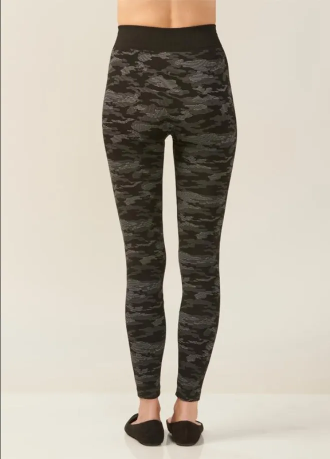 Charlie Paige Camo Fleece Leggings