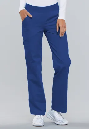 Royal Blue Cherokee Flexibles Pull-On Pant - Door Crasher Sale