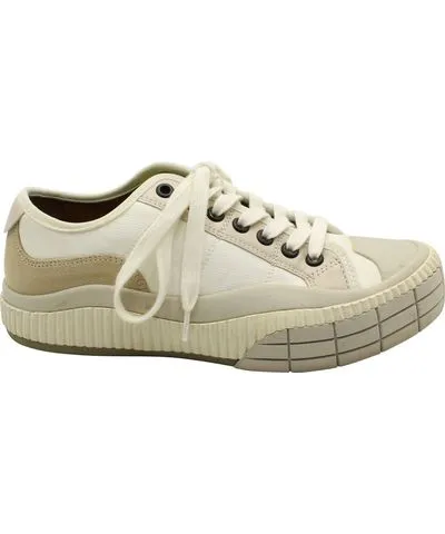 Chloe Clint Low Top Sneaker Cream Polyester