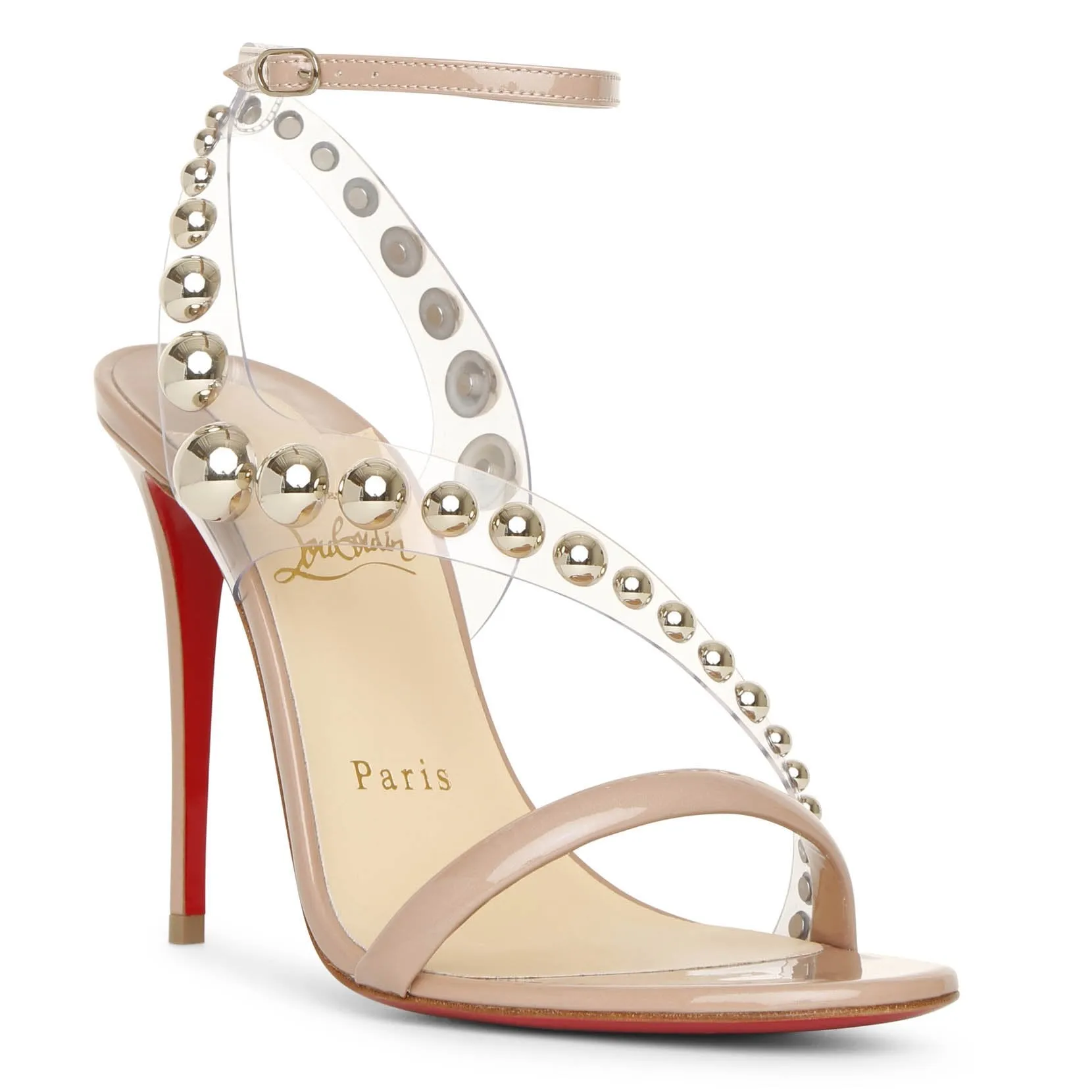 Christian Louboutin Patent After Sun Sandals