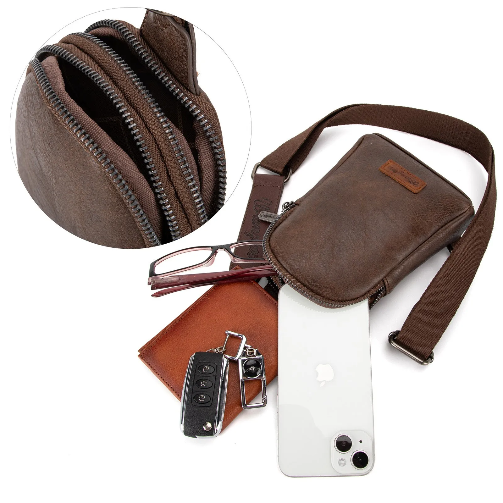 Coffee Sling Bag/Crossbody/Chest Bag by Wrangler