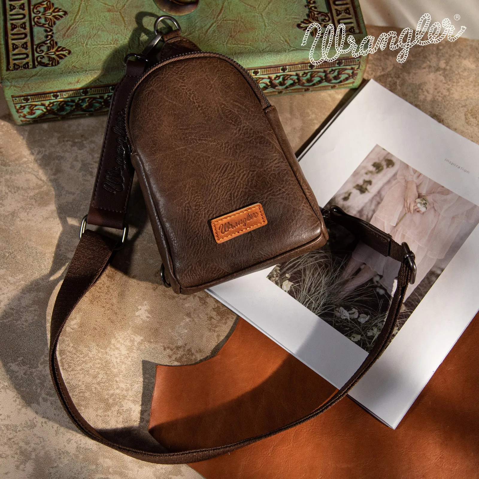 Coffee Sling Bag/Crossbody/Chest Bag by Wrangler