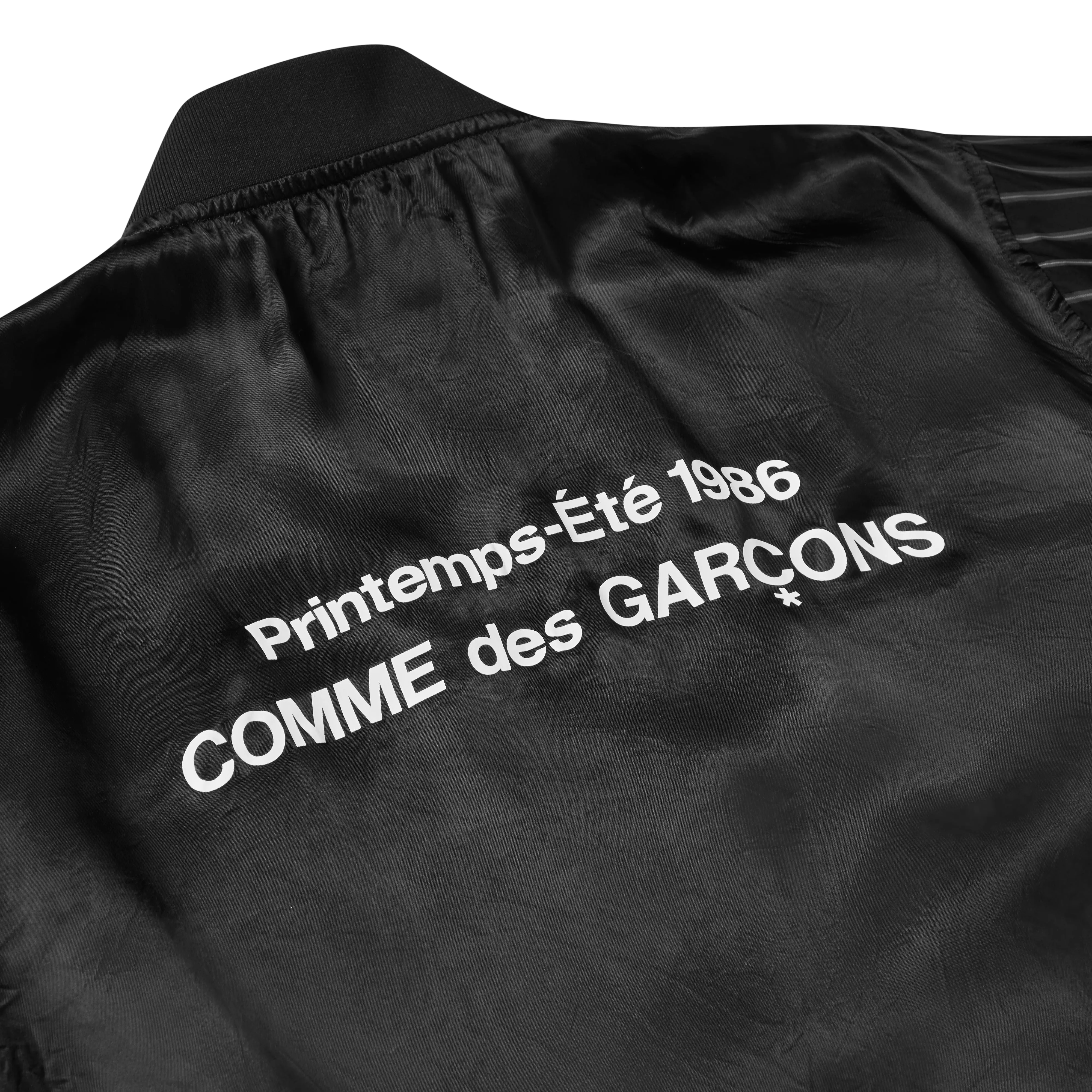 Comme des Garcons 1986 Employee Jacket in Black and Blue