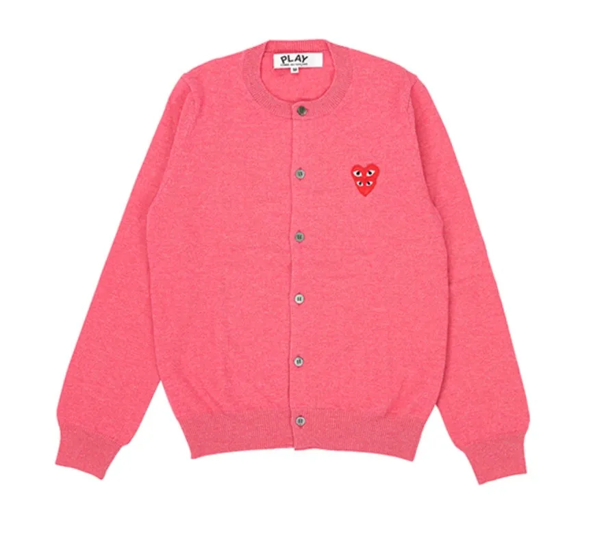 COMME des GARCONS Cotton Logo Cardigans | Street Style