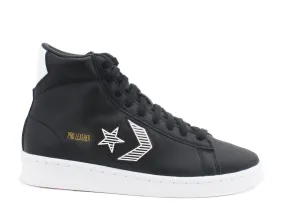 Converse Pro Leather High Top Sneakers Black White 168617C