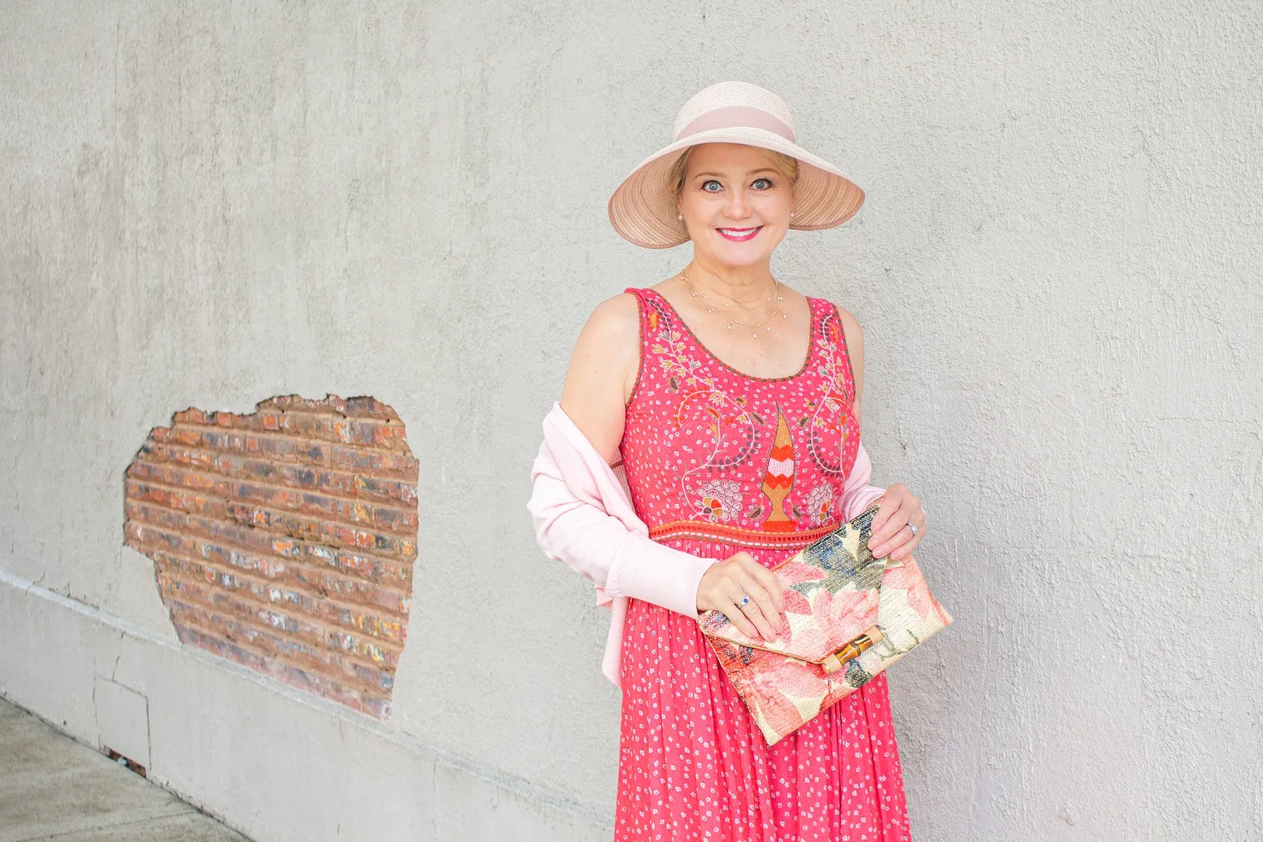 Coral Rheana Dress