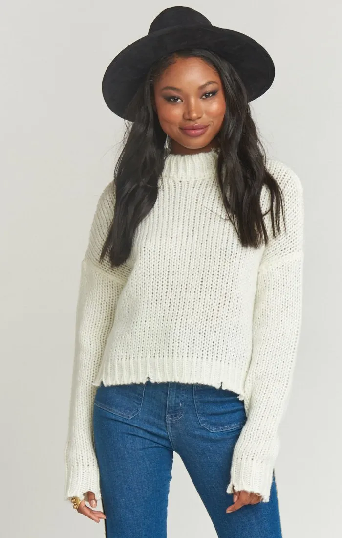 Cotton Crop Sweater