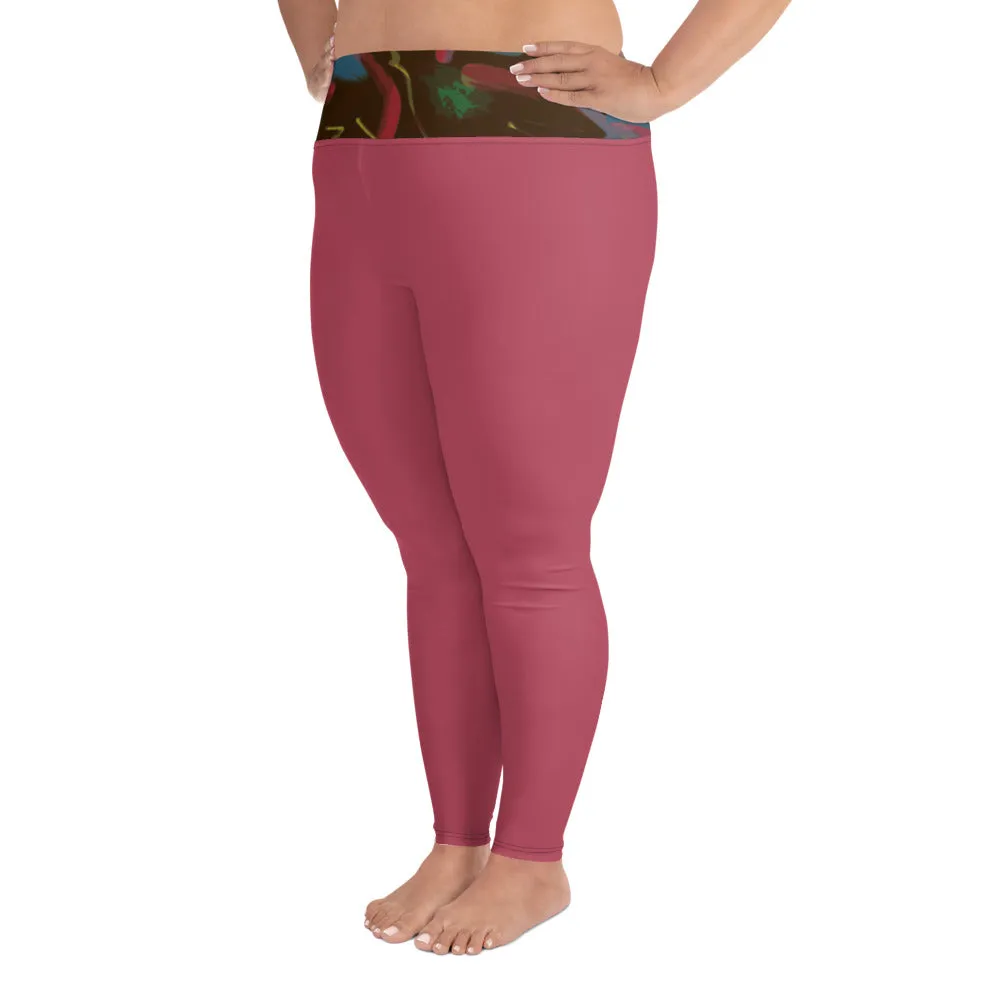 Curvy Leggings Designer.