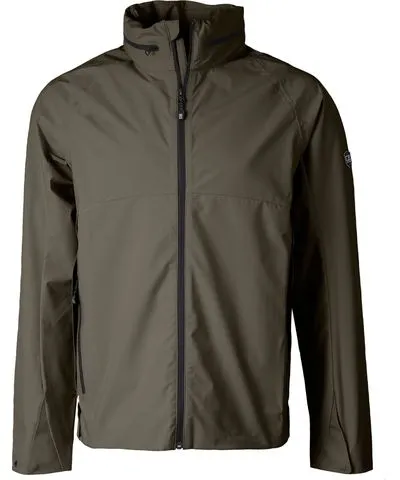 Cutter & Buck Vapor Water Repellent Stretch Mens Full Zip Rain Jacket