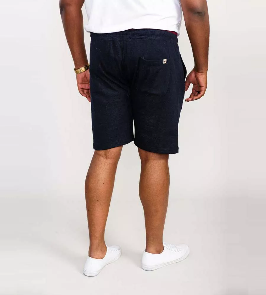 D555 Mens Shorts Elasticated Waist Loop Back (TUNSTALL)